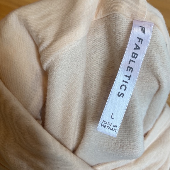 Fabletics Beige Pullover Hoodie - Picture 8 of 9